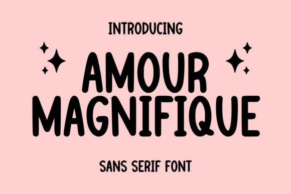 Amour Magnifique Font for Web Design