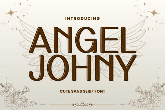Angel Johny: A Cute Sans Serif for Branding