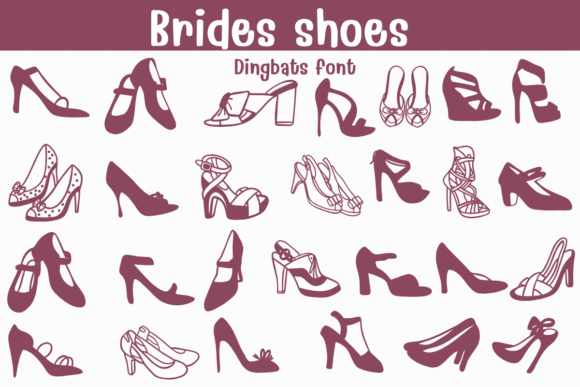 Brides Shoes Font Review