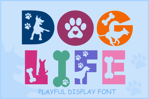Dog Life Font for Business