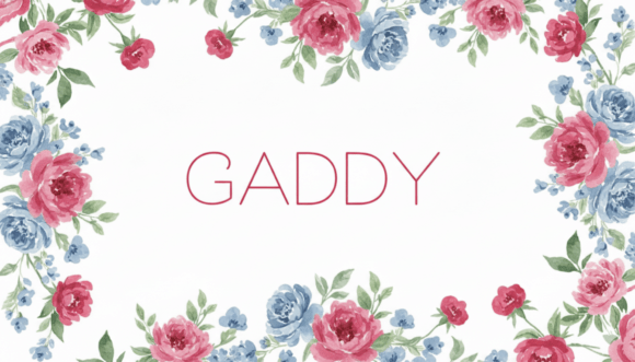 Gaddy: A Cute Font for Creative Makers