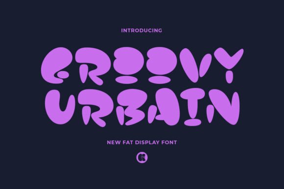 Groovy Urbain: A Bold Display Font for Web Design