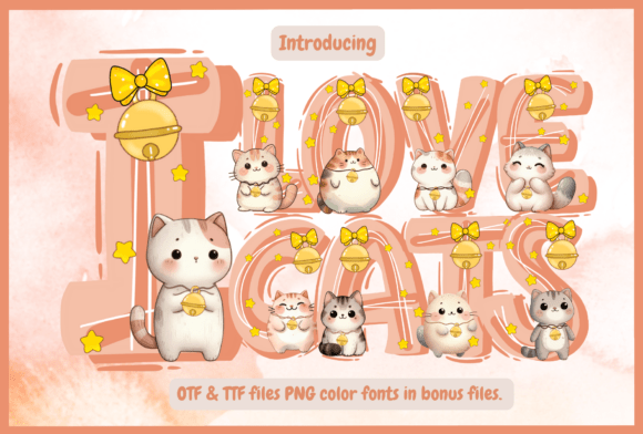 I Love Cats Font Review