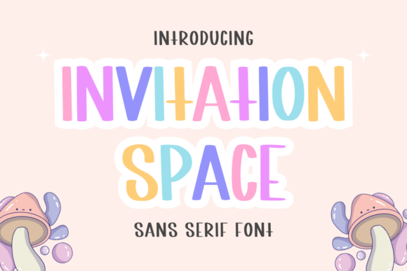 Invitation Space Font for Business