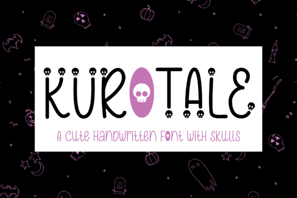 Kurotale: A Halloween Font for Creative Marketing