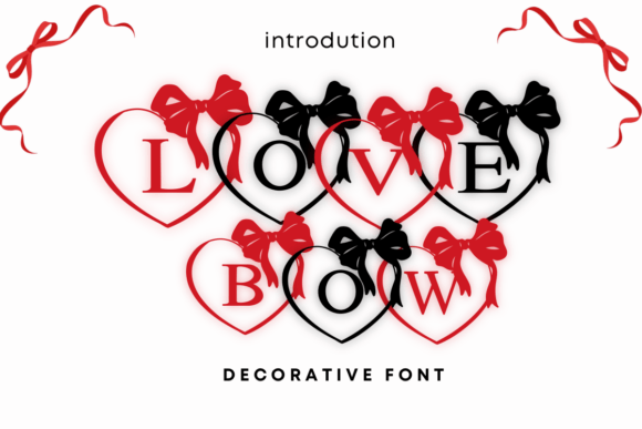 Love Bow Font: Sweet & Stylish