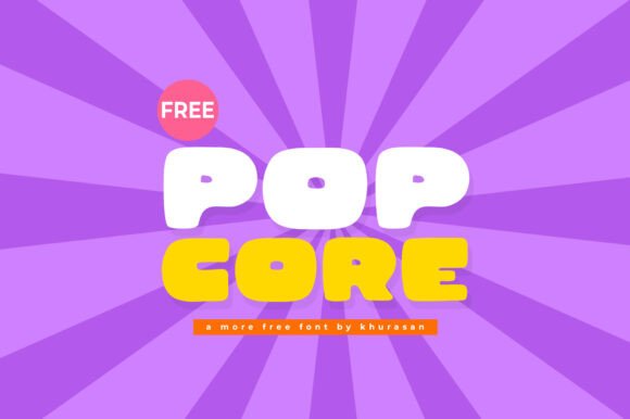 Pop Core Font for Creative Projects