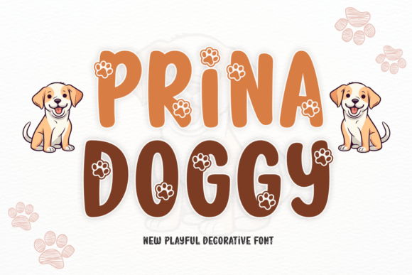 Prina Doggy: A Playful Font for Creative Projects