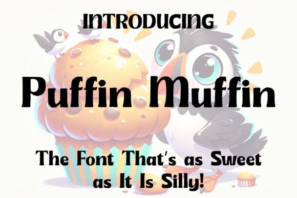 Puffin Muffin: A Playful Font for Creative Design