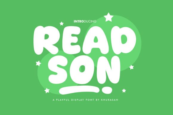 Readson: A Cute Display Font