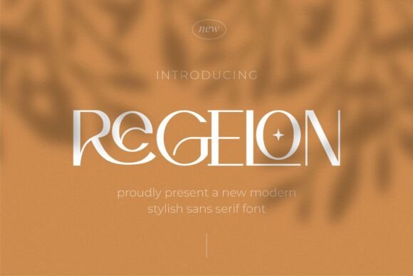 Regelon: A Trendy Serif Font for Creative Campaigns