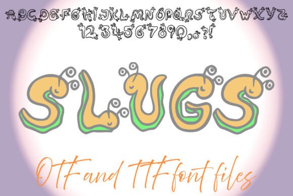 Slugs: A Joyful Display Font for Web Design