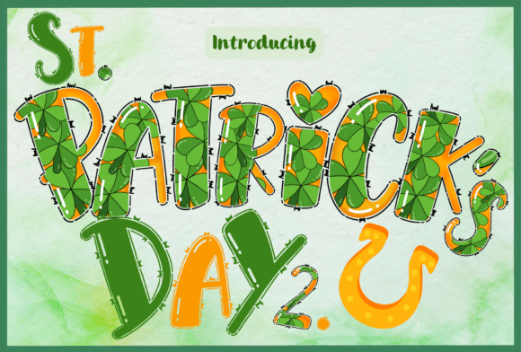 St. Patrick's Day2 Font for Web Design