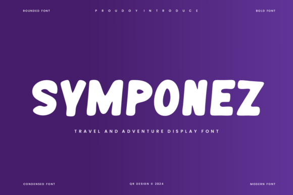 Symponez: A Joyful Font for Creative Projects