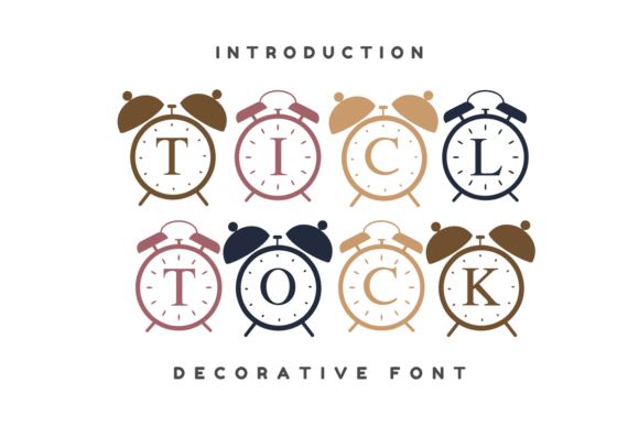 Tick Tock: A Font That Adds Charm