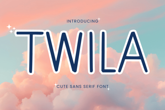 Twila: A Fancy Sans-Serif Font